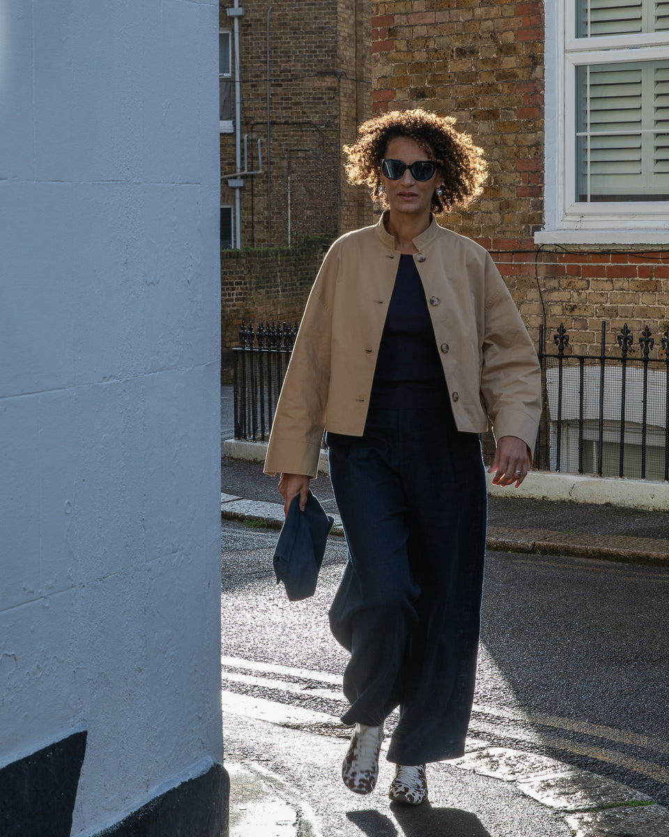 Chalk | Winnie Vest | Navy