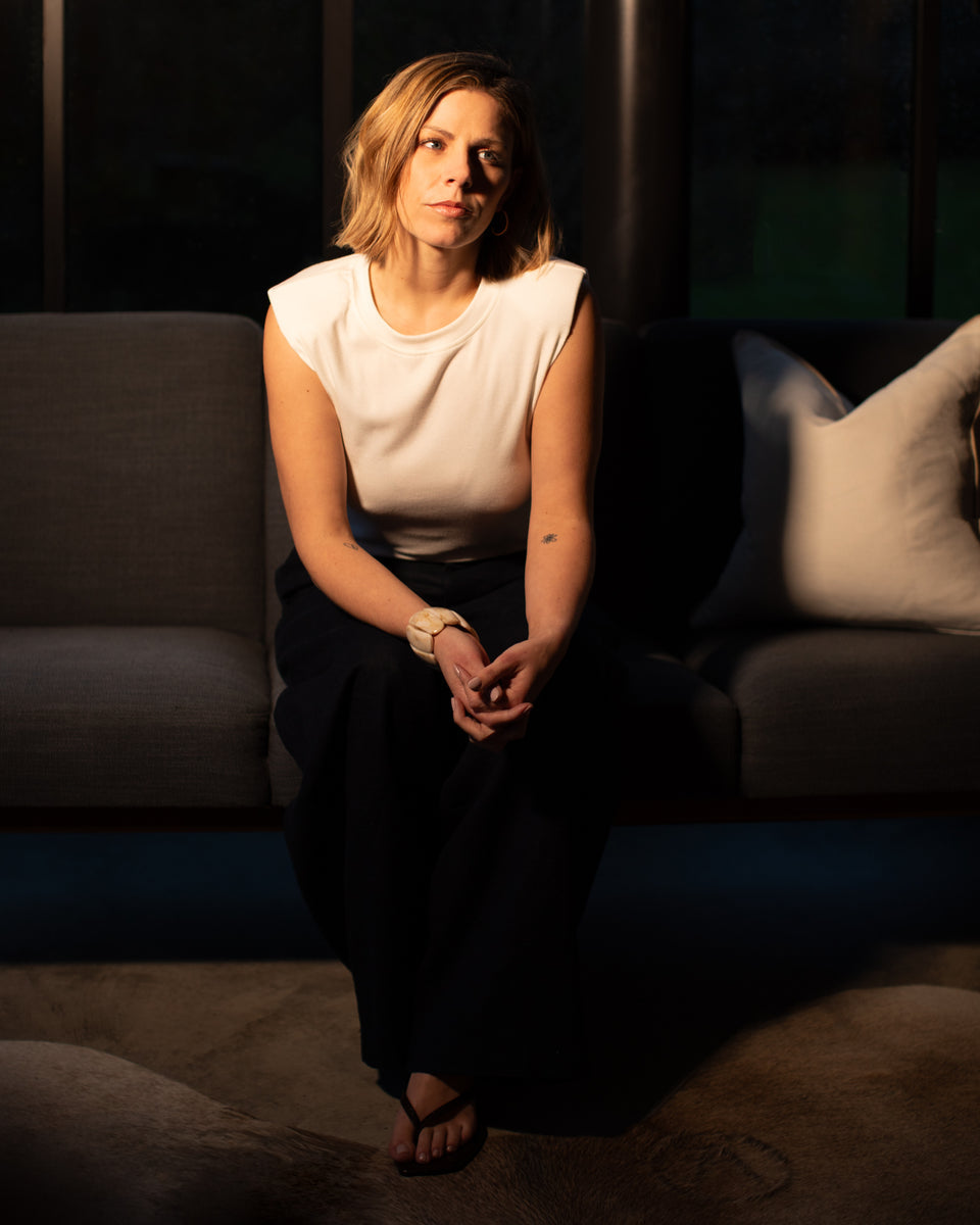 Chalk | Rose Top | Off White