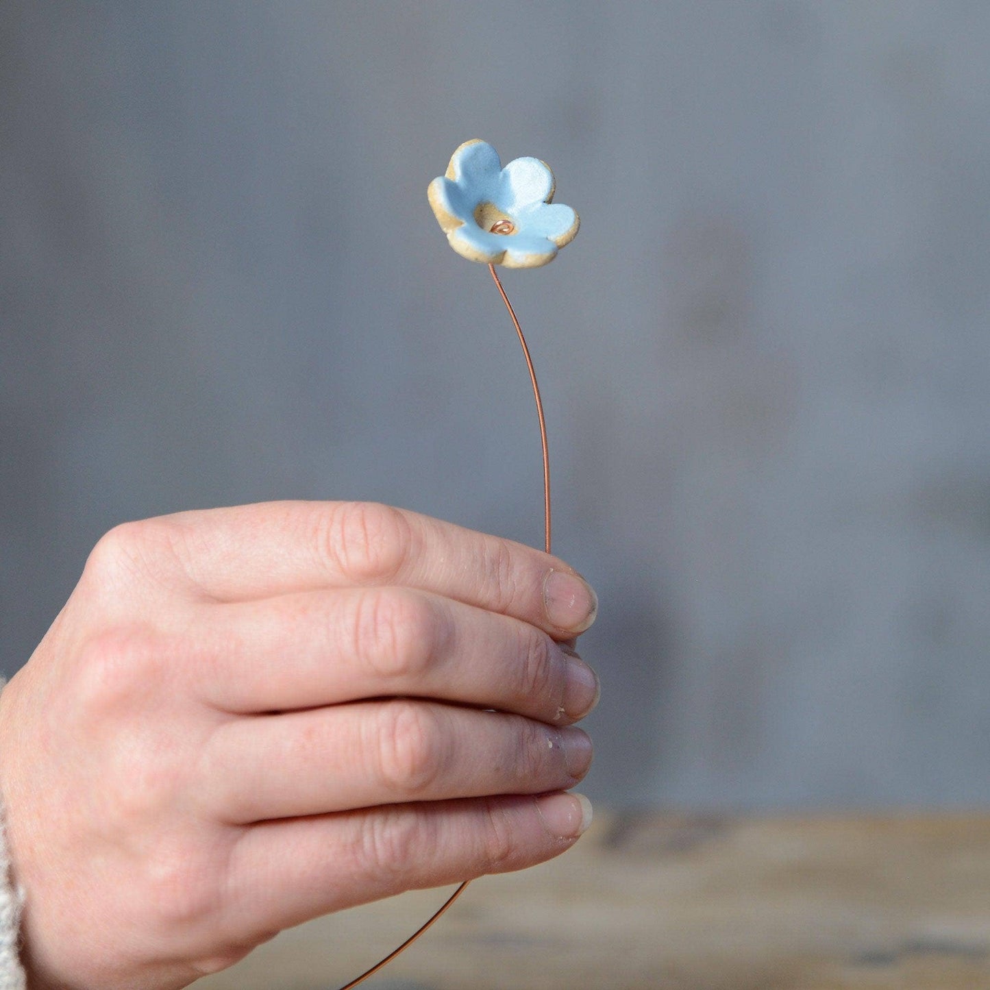 Original Ceramic Flower Decorative Bud Stems