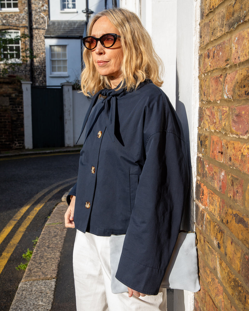 Chalk | Tyla Jacket | Navy