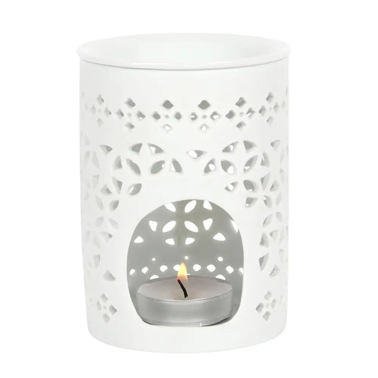 White Matte Oil/Wax Burner