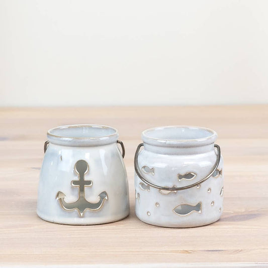 Cut out Fish Candle Holder, 7.8cm