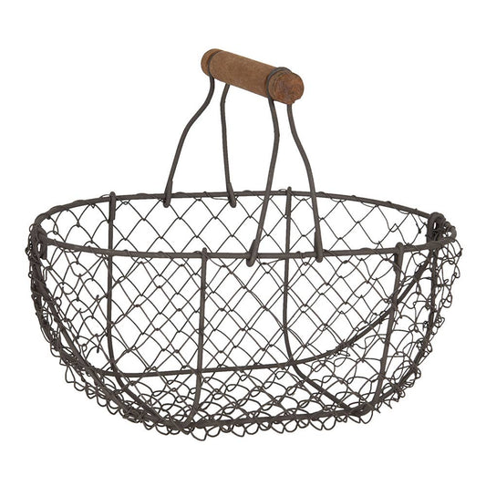 Vintage Style Wire Storage Basket