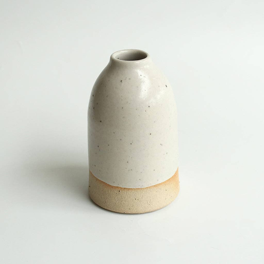 Off-White Medium Vase Stoneware