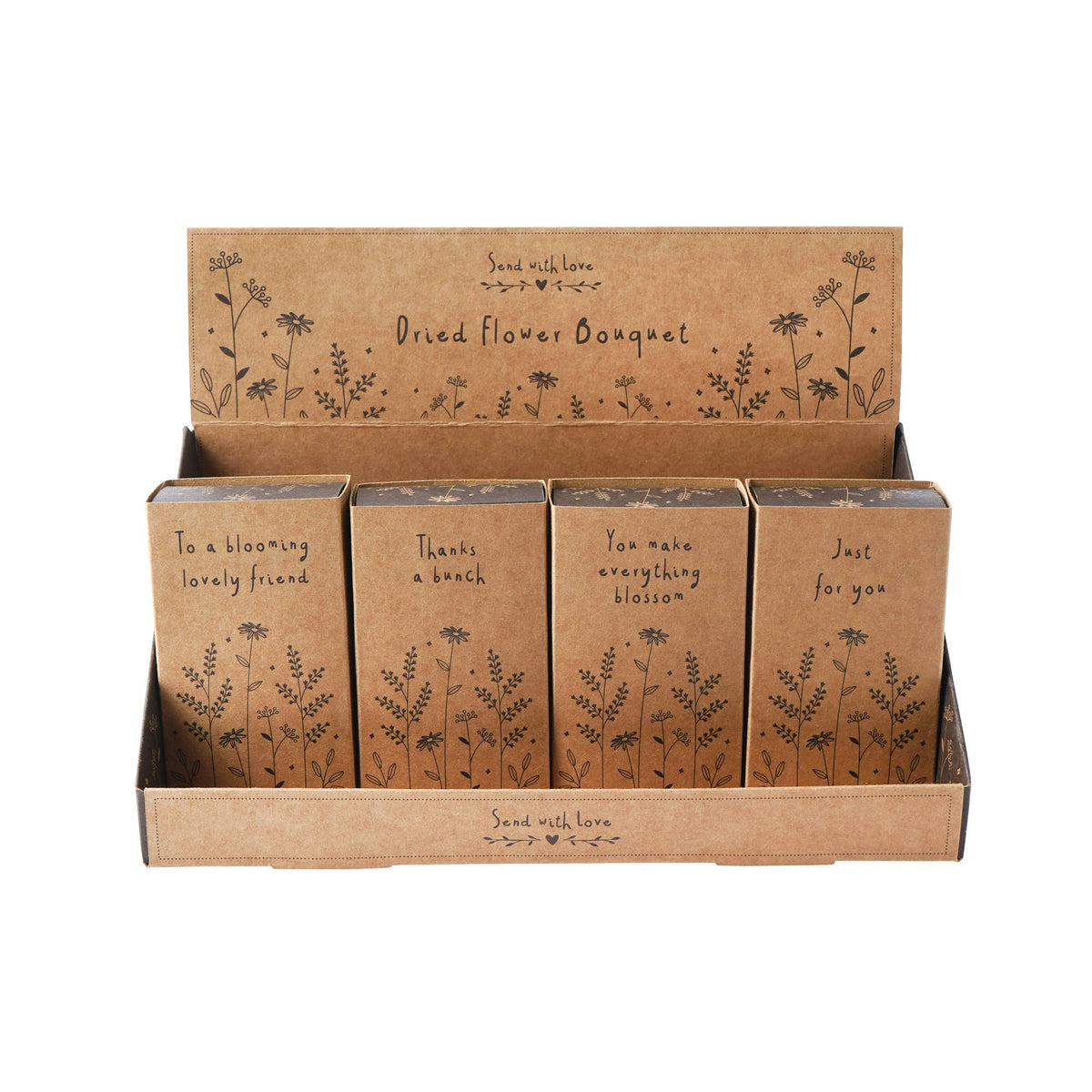 Send With Love Dried Flower Bouquets In a box