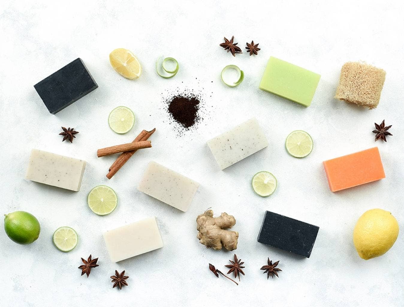 Body Soap - Natural Solid Bar Soaps (Coconut Husk)
