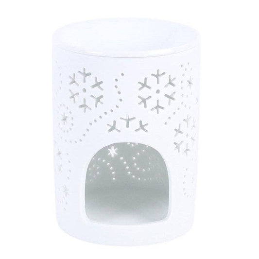 White Snowflake Oil/Wax Burner