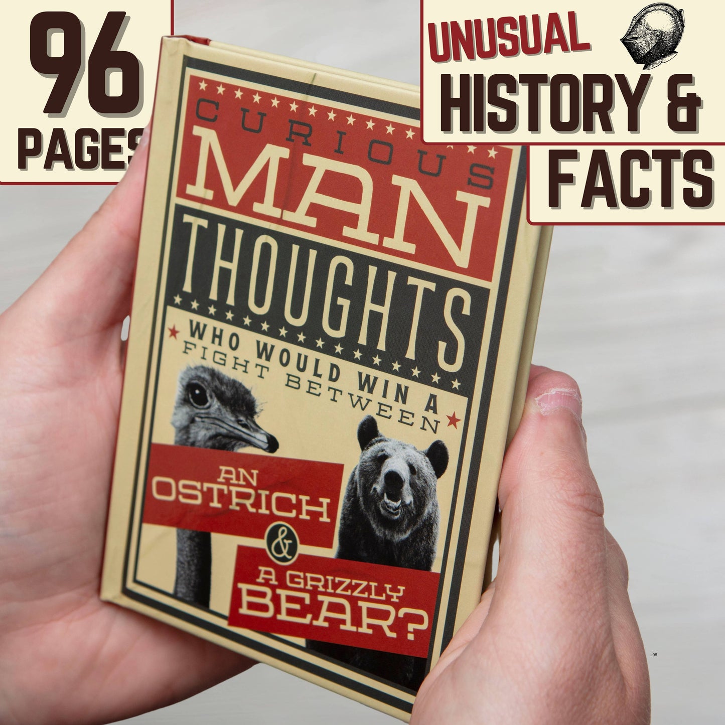 Curious Man Thoughts: The Funny Gift Book For Men