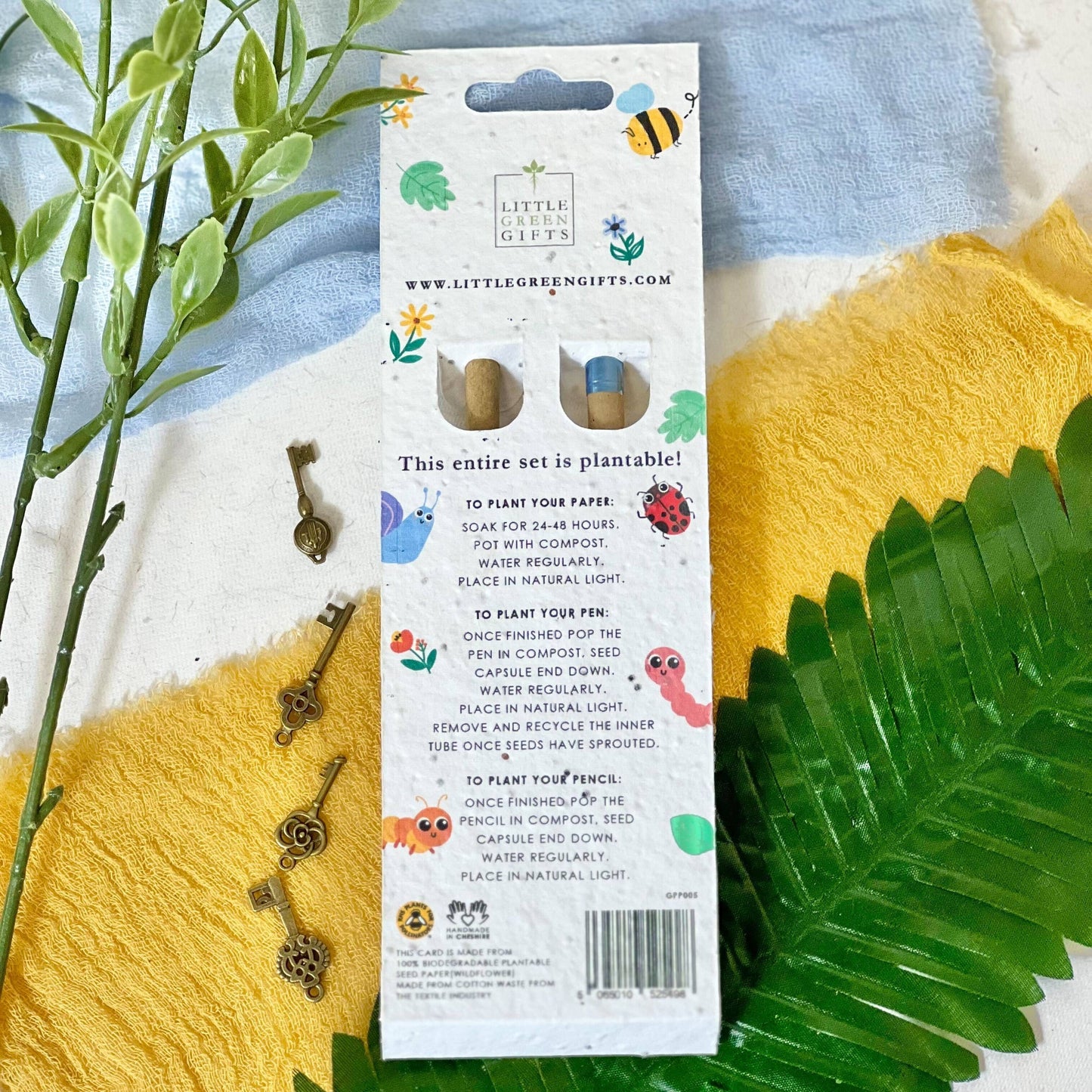 Plantable Pen & Pencil Set