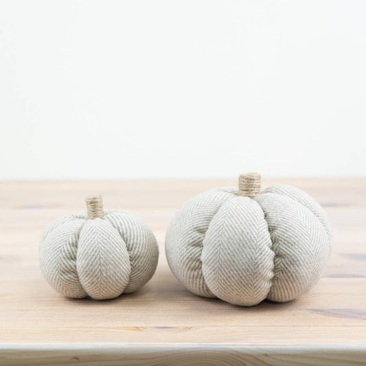 Herringbone Pumpkin Grey