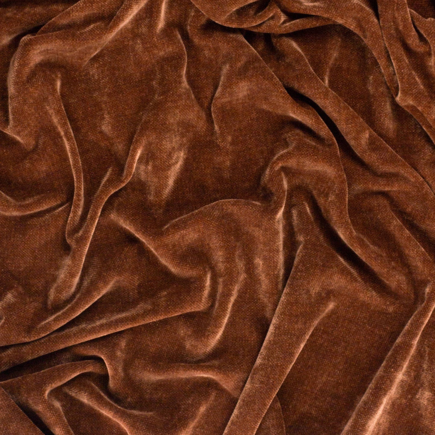 Heavy Chenille Velvet Throw | Nutmeg