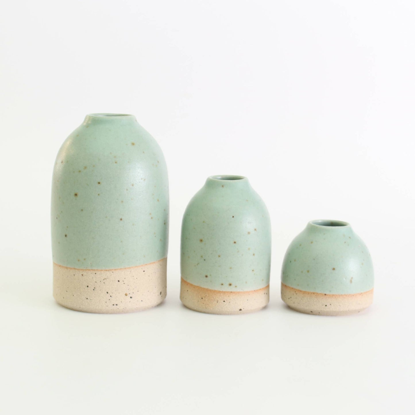 Mint Green Medium Vase Stoneware