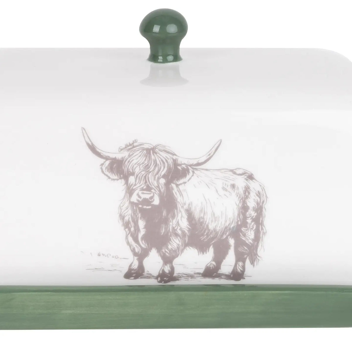 Butter Dish | Highland Cow