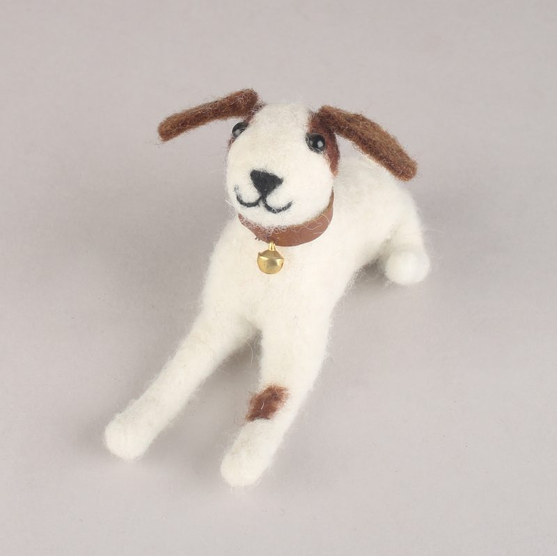 Felt Dog Decoration