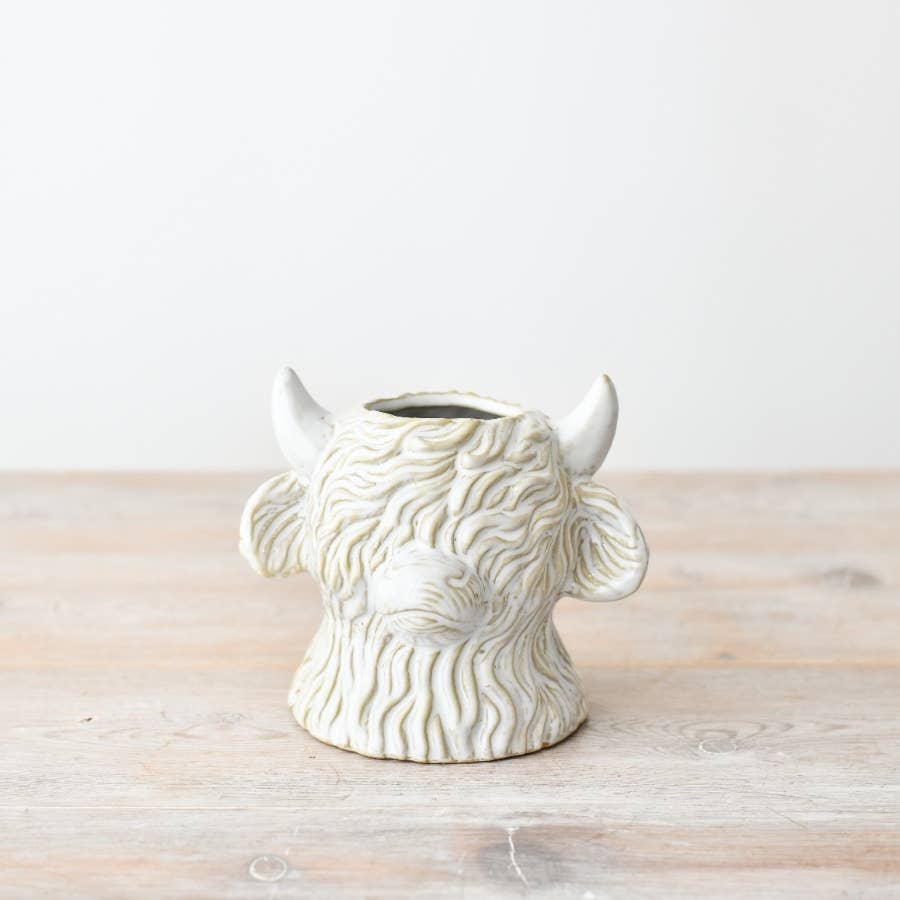 Highland Cow Planter
