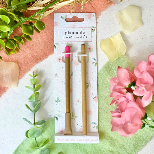 Plantable Pen & Pencil Set