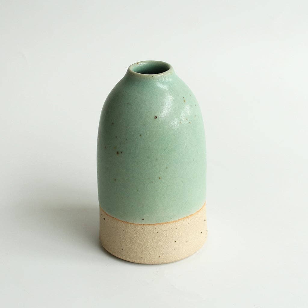 Mint Green Medium Vase Stoneware