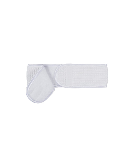 Babs Waffle Headband | White