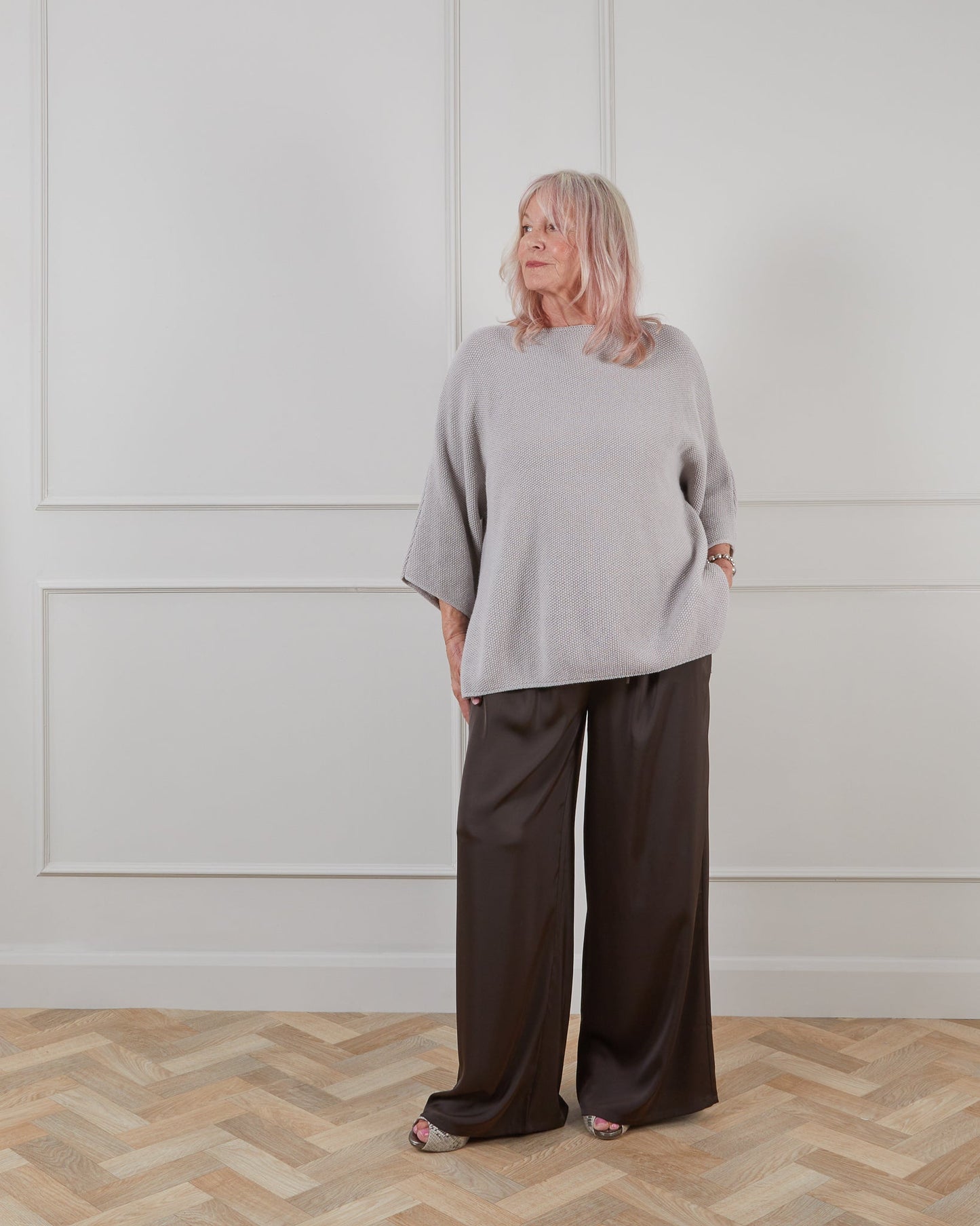 Chalk | Elisa Jumper | Taupe