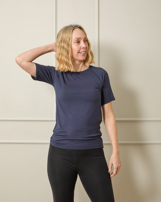 Chalk | Maddie Top | Navy