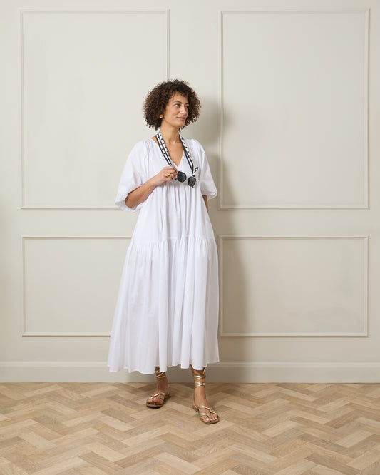Chalk | Annabelle Dress | White