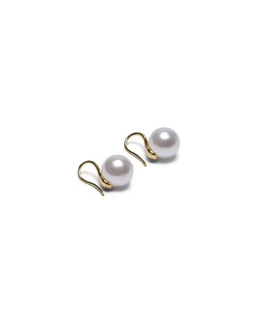 Chalk | Cambridge Pull Through Ball Earrings