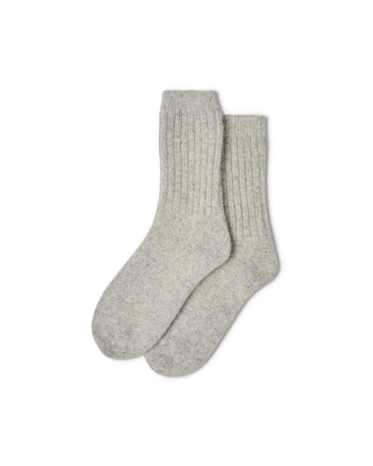 Chalk | Soft Angora Sock
