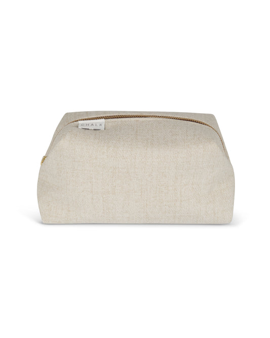 Chalk | Belgravia Box Bag | Brushed | Oyster