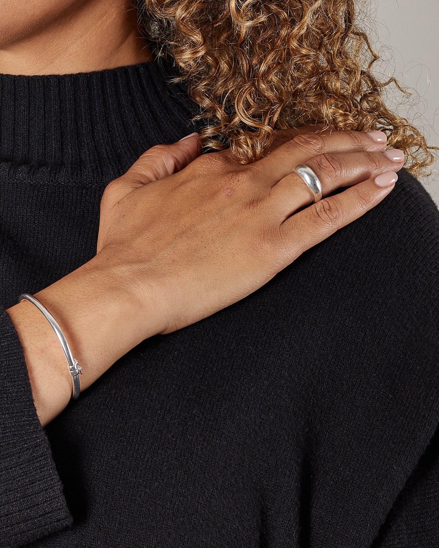 Chalk | Domed Plain Heavy Ring