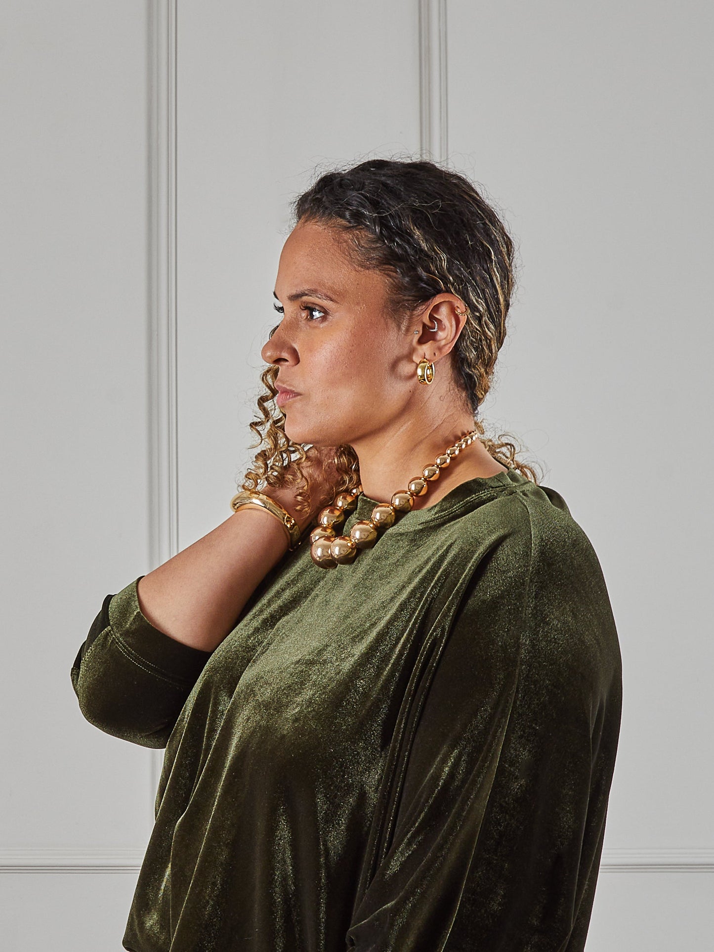 Chunky Hoop Earrings
