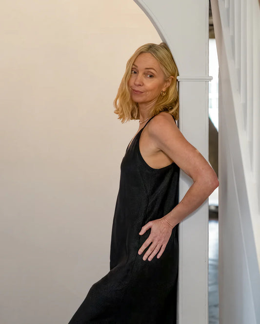 Chalk | Harlow Dress | Black