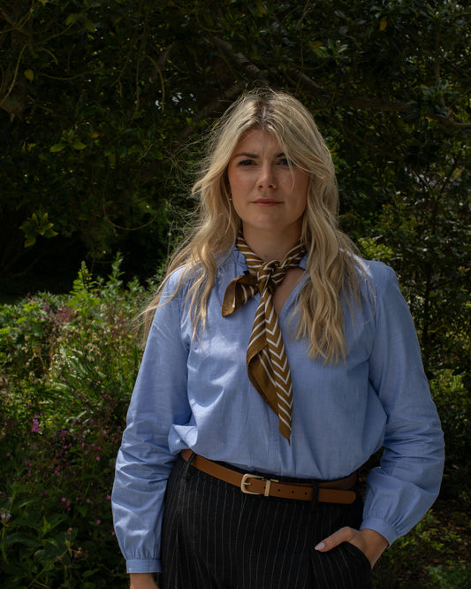 Chalk | Melody Shirt | Blue