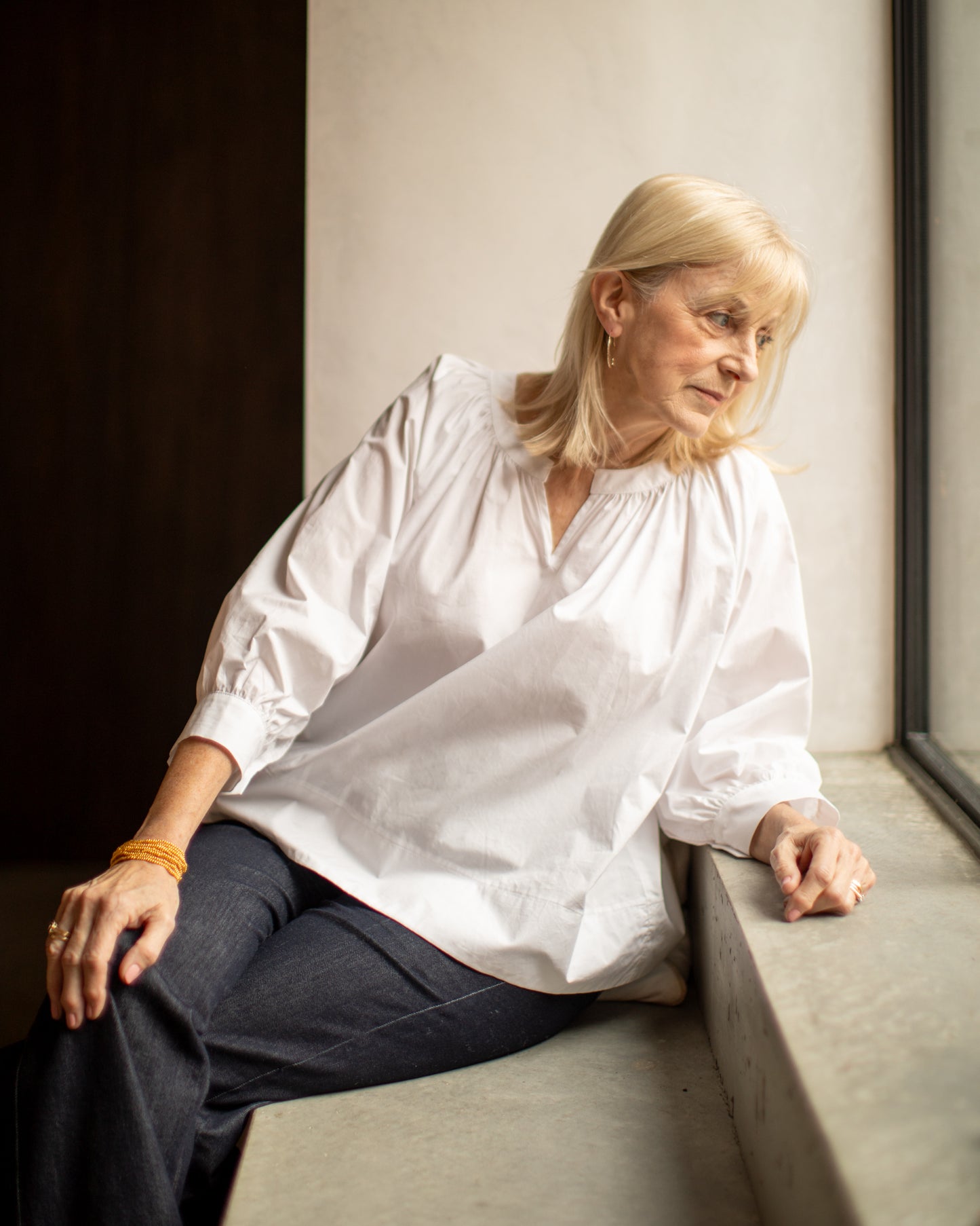 Chalk | Alexi Shirt | White