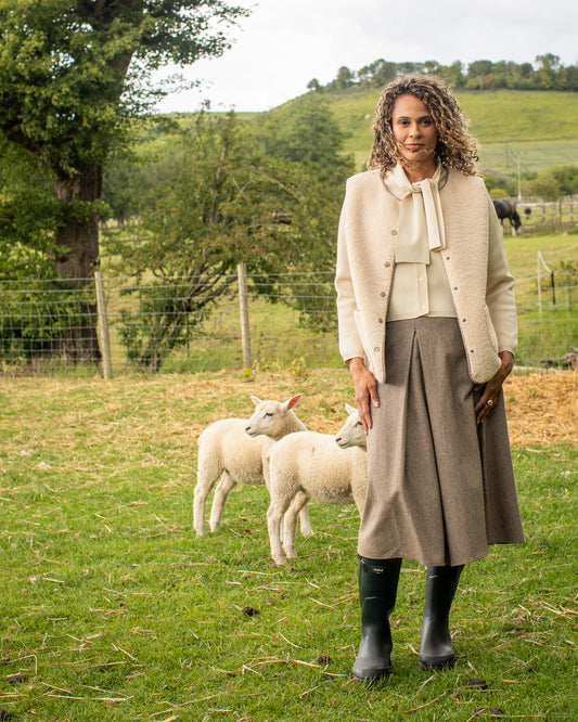 Chalk | Abby Gilet | Polar