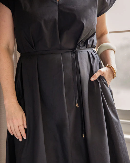 Chalk | Alana Dress | Black