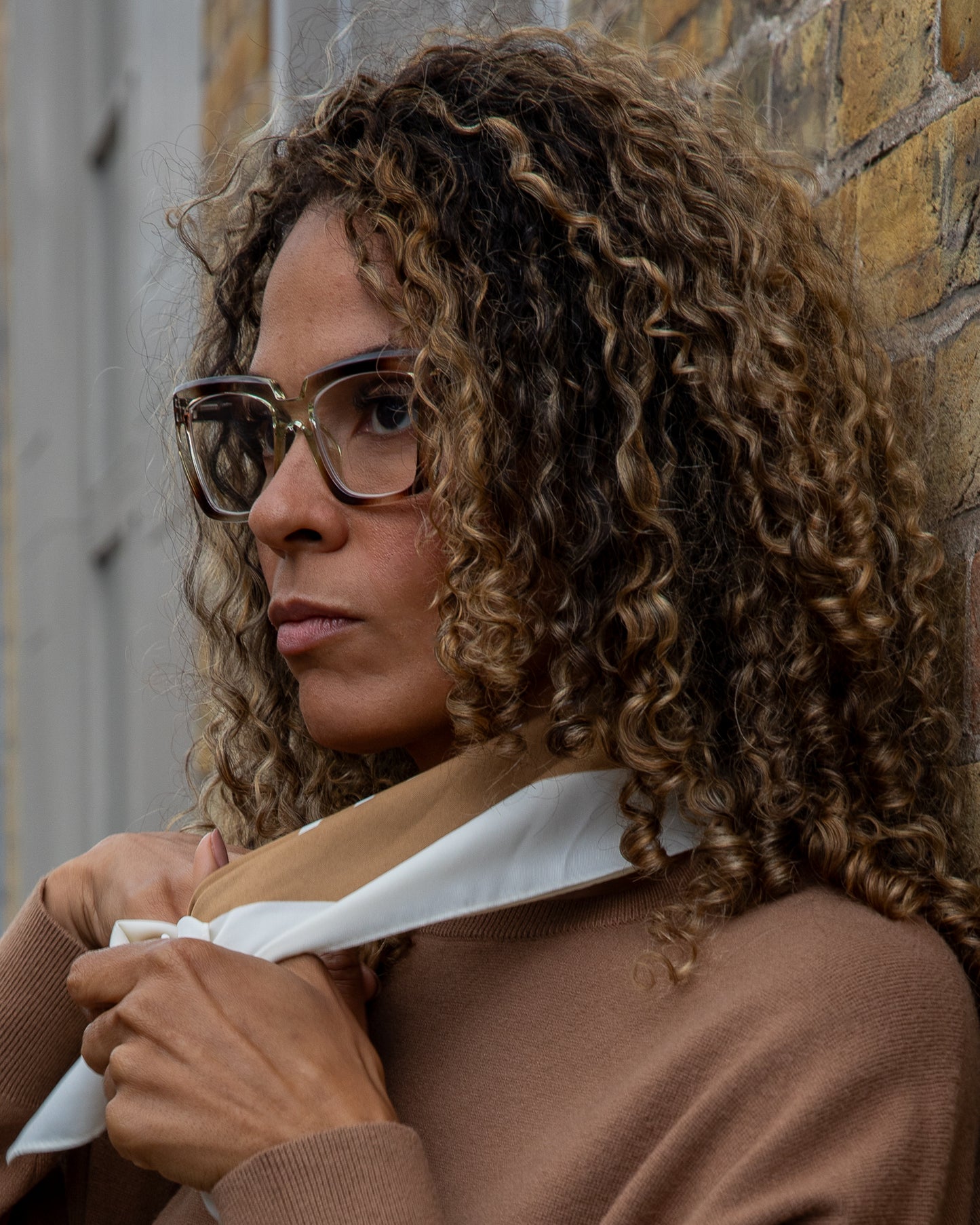 Chalk | Olivia Scarf | Beige