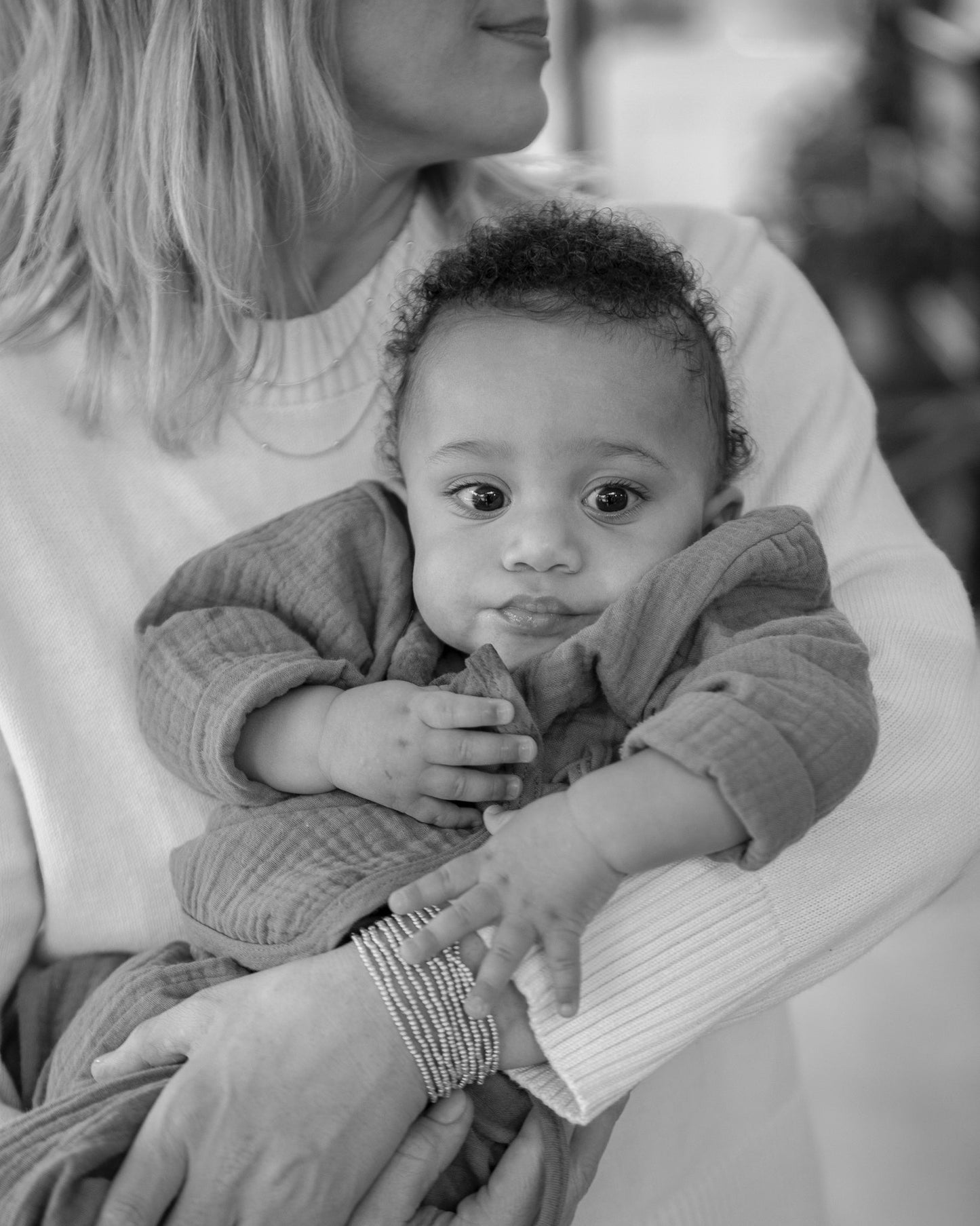 Chalk | Multi Ball Necklace | Silver