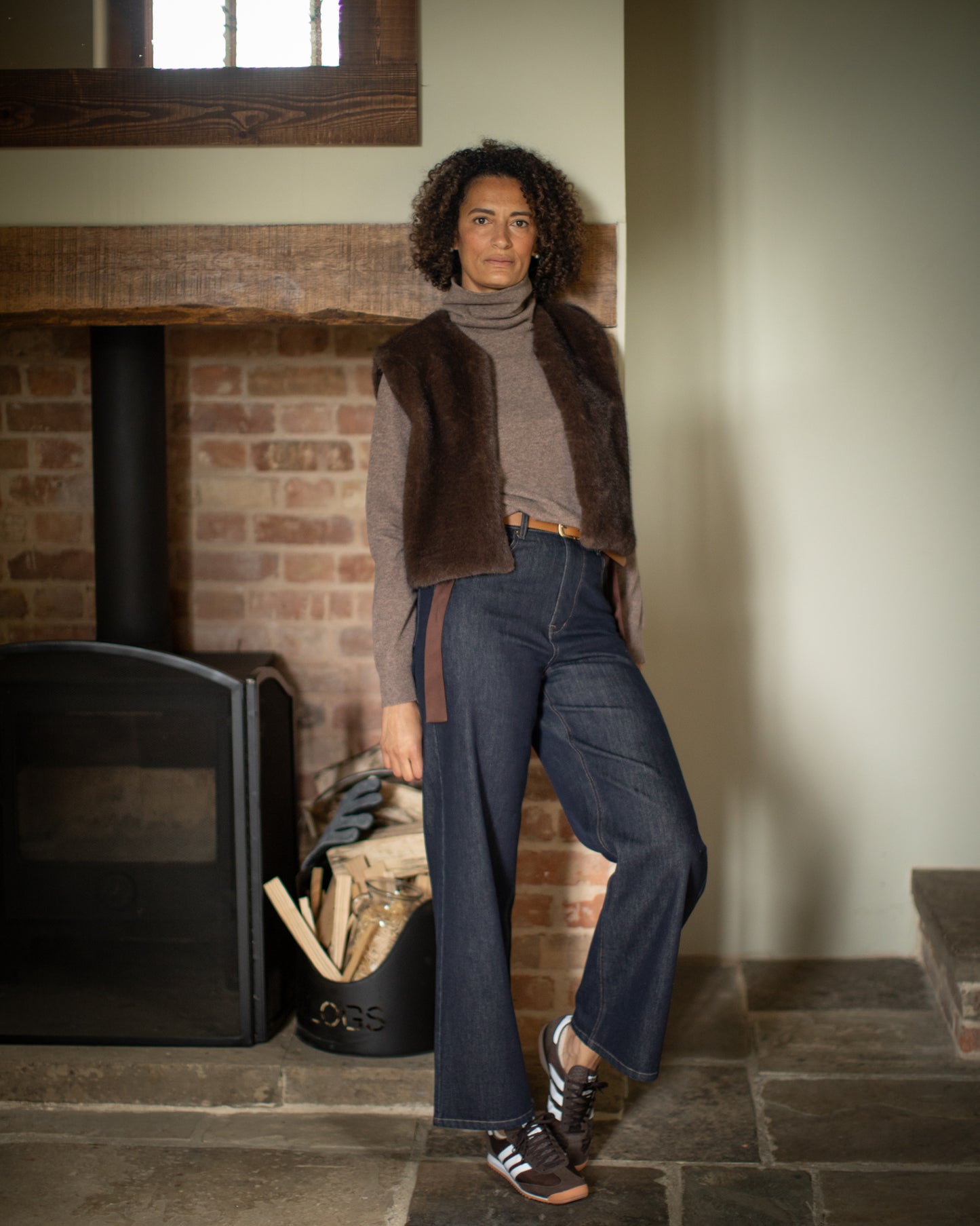 Chalk | Felicity Gilet | Cappuccino
