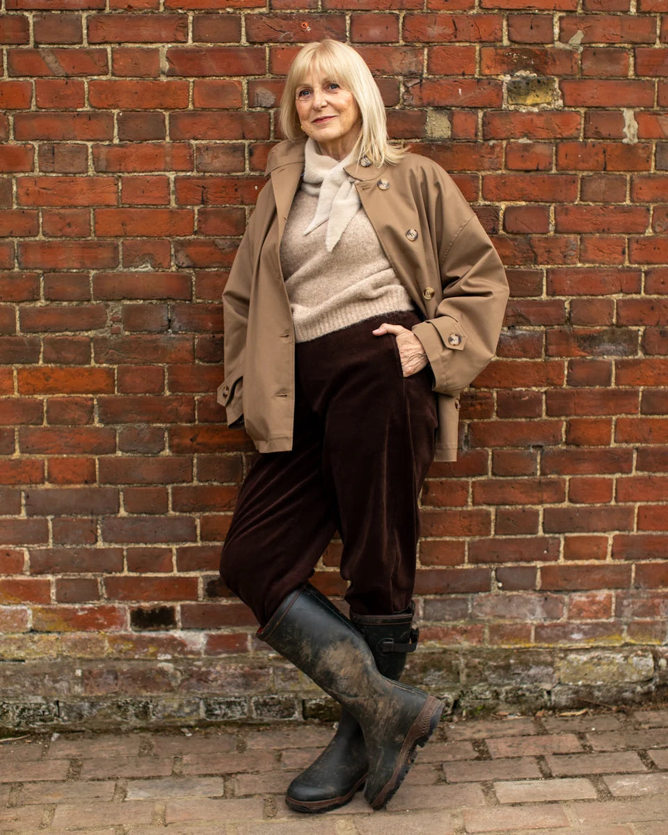 Chalk | Nova Scarf | Faux Fur | Cream
