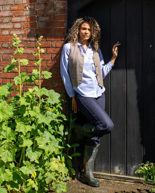 Chalk | Laura Shirt | Blue
