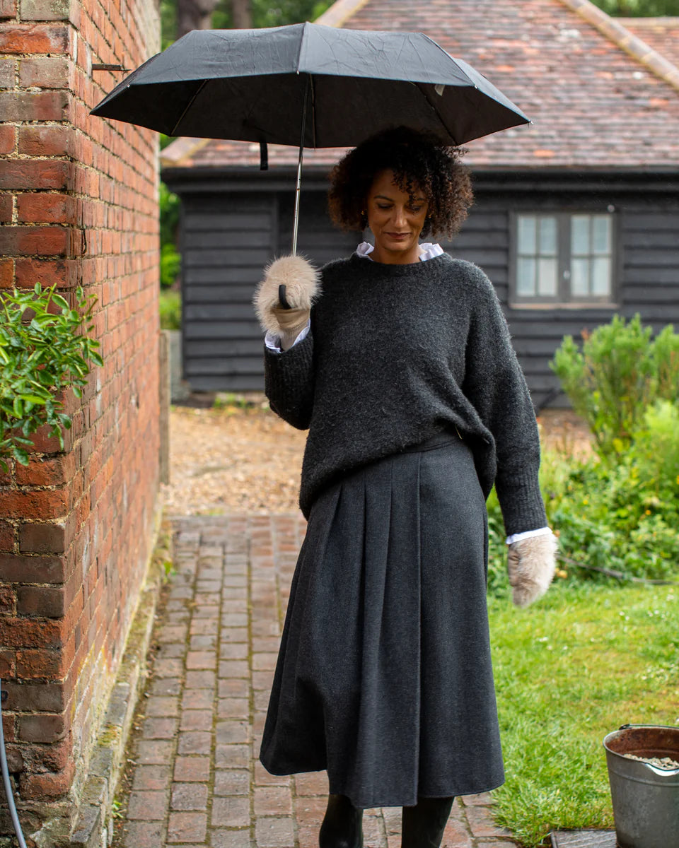 Chalk | Martine Jumper | Dark Charcoal
