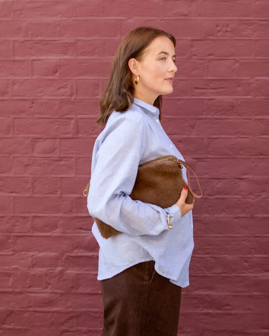 Chalk | Laura Shirt | Blue