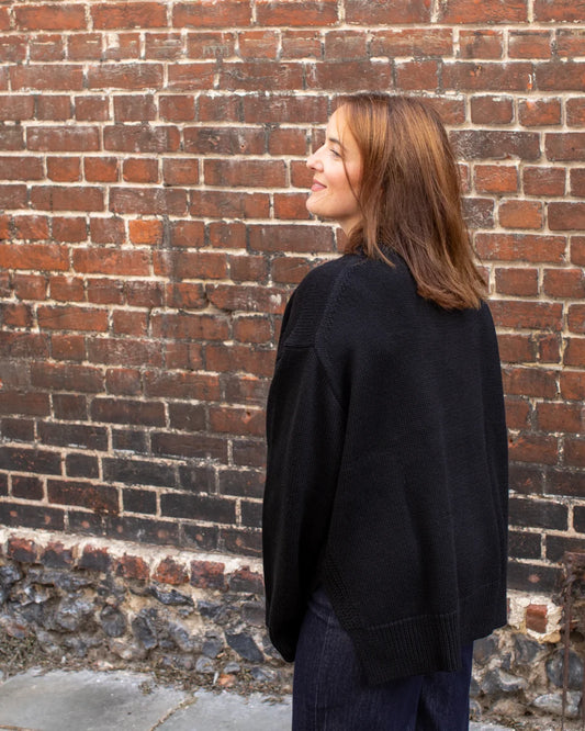 Chalk | Harper Jumper | Black