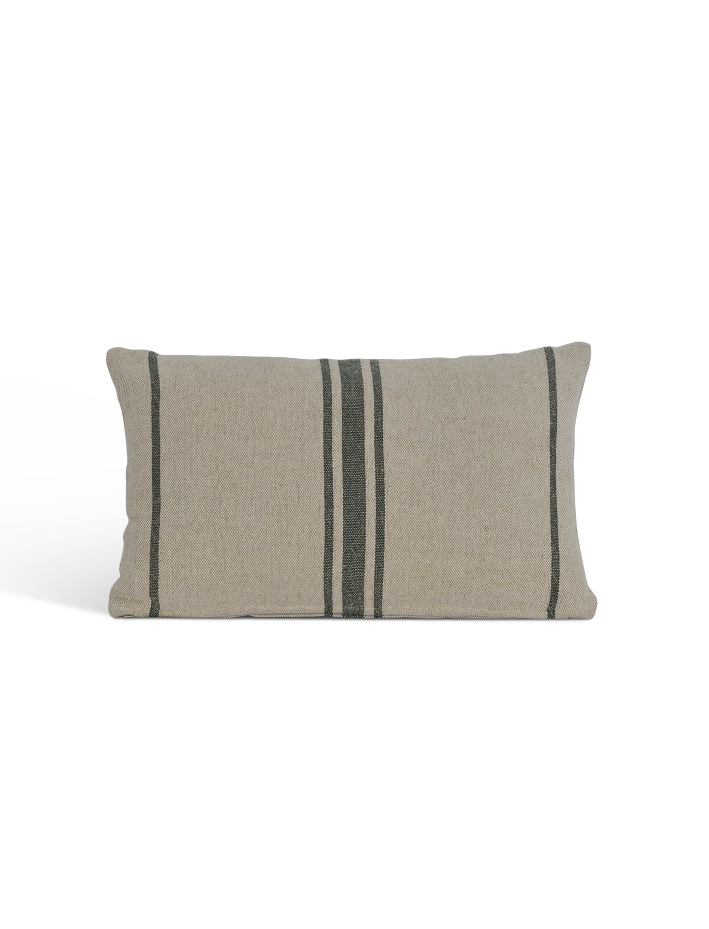 Windrush Stripe Cushion 30 x 50 Forest Green