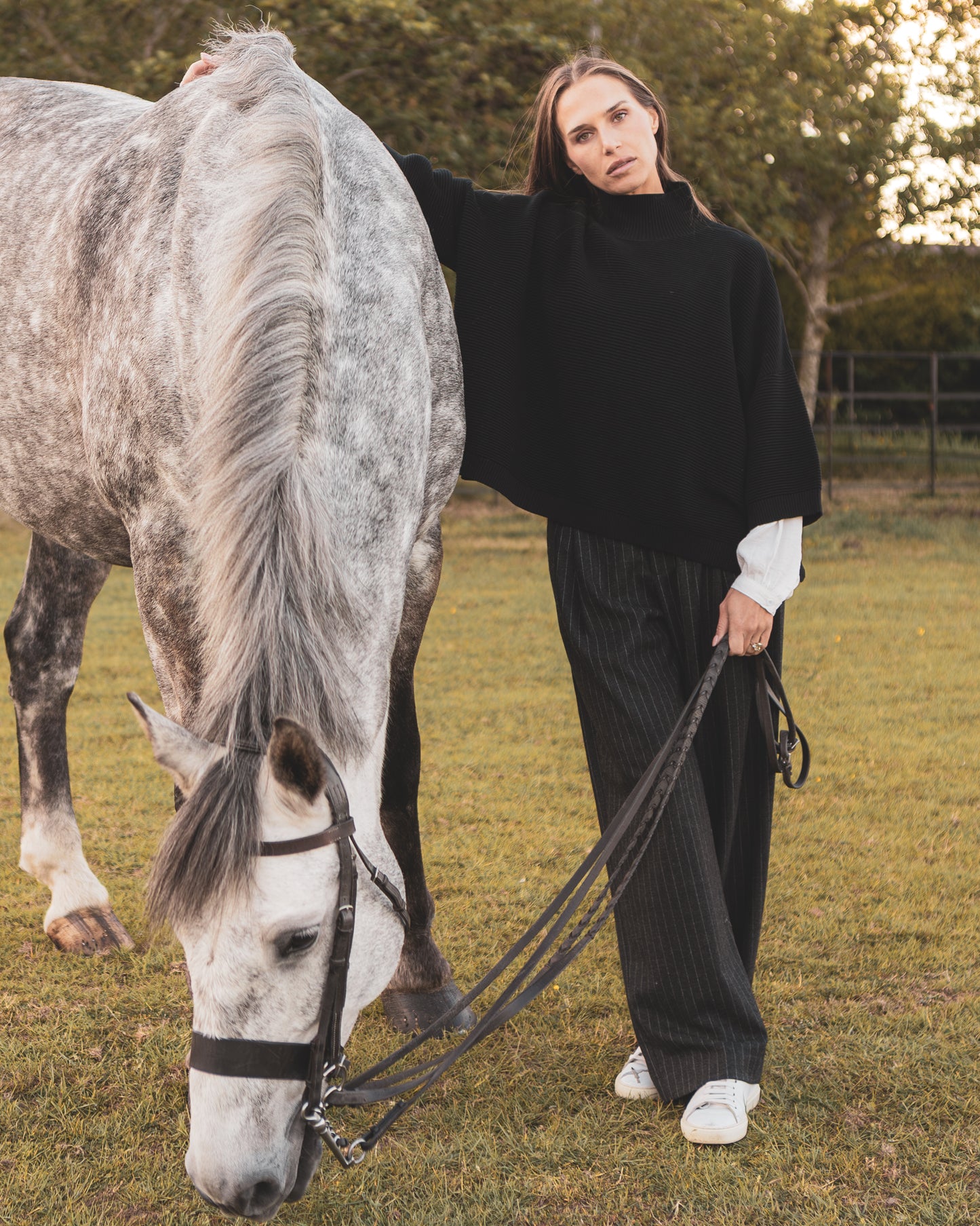 Chalk | Vicki Jumper | Black