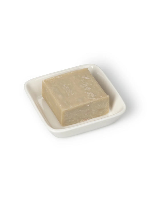 Chalk | Porcelain Soap Dish | White
