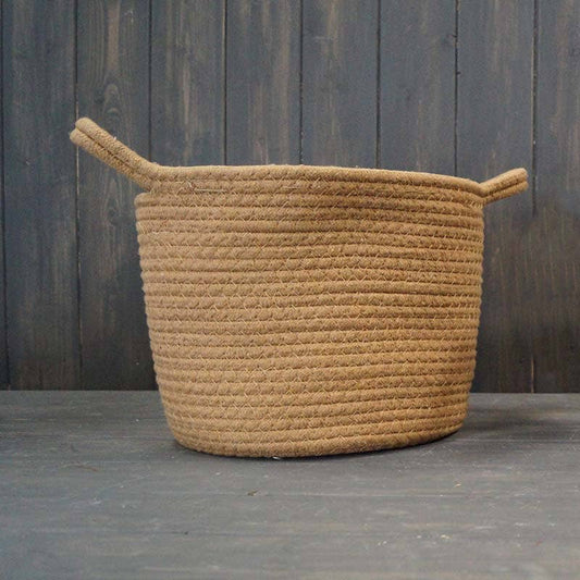 Large Basket With Ear Handles