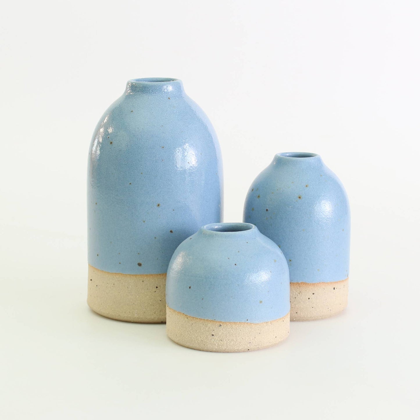 Cornflower Blue Medium Vase Stoneware