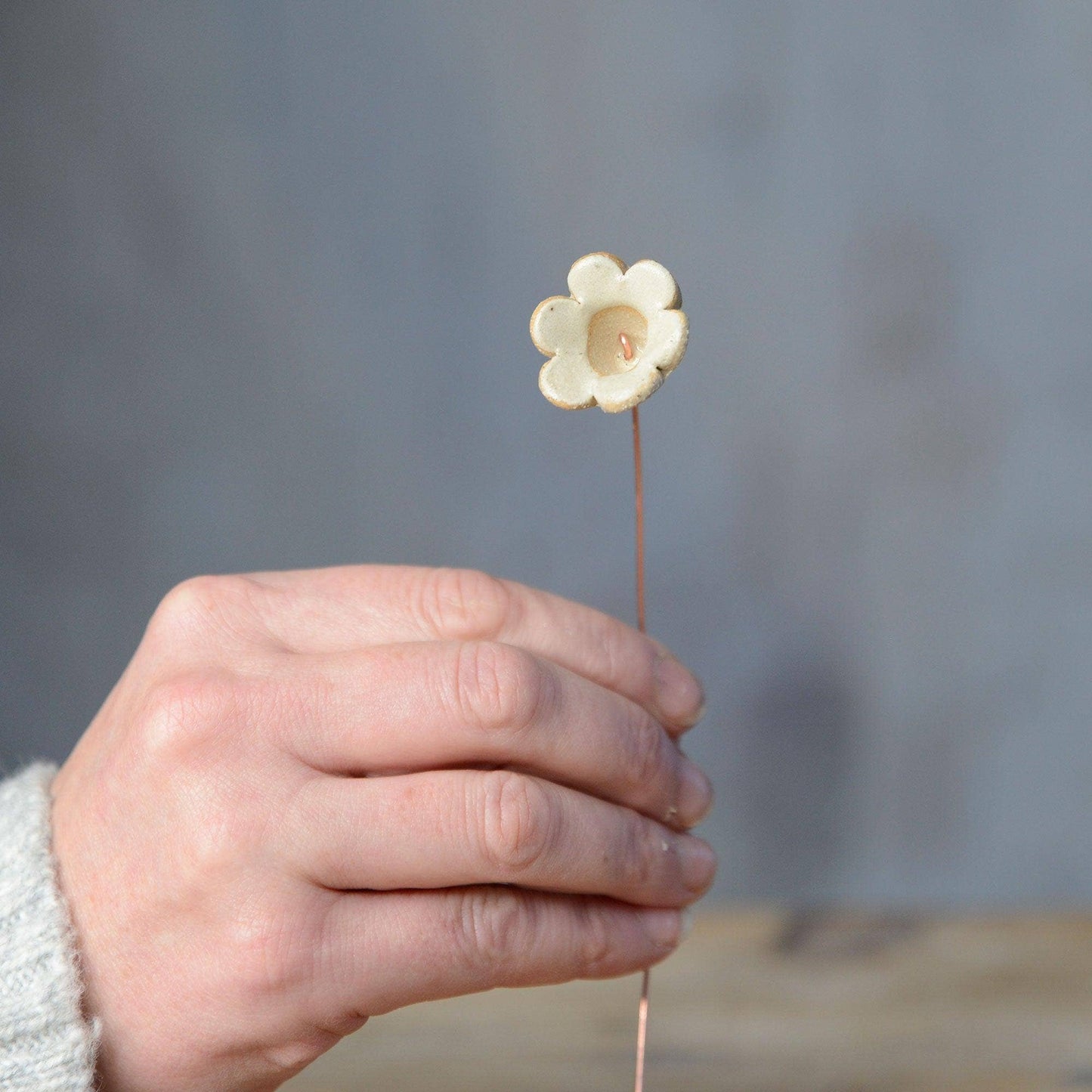 Original Ceramic Flower Decorative Bud Stems