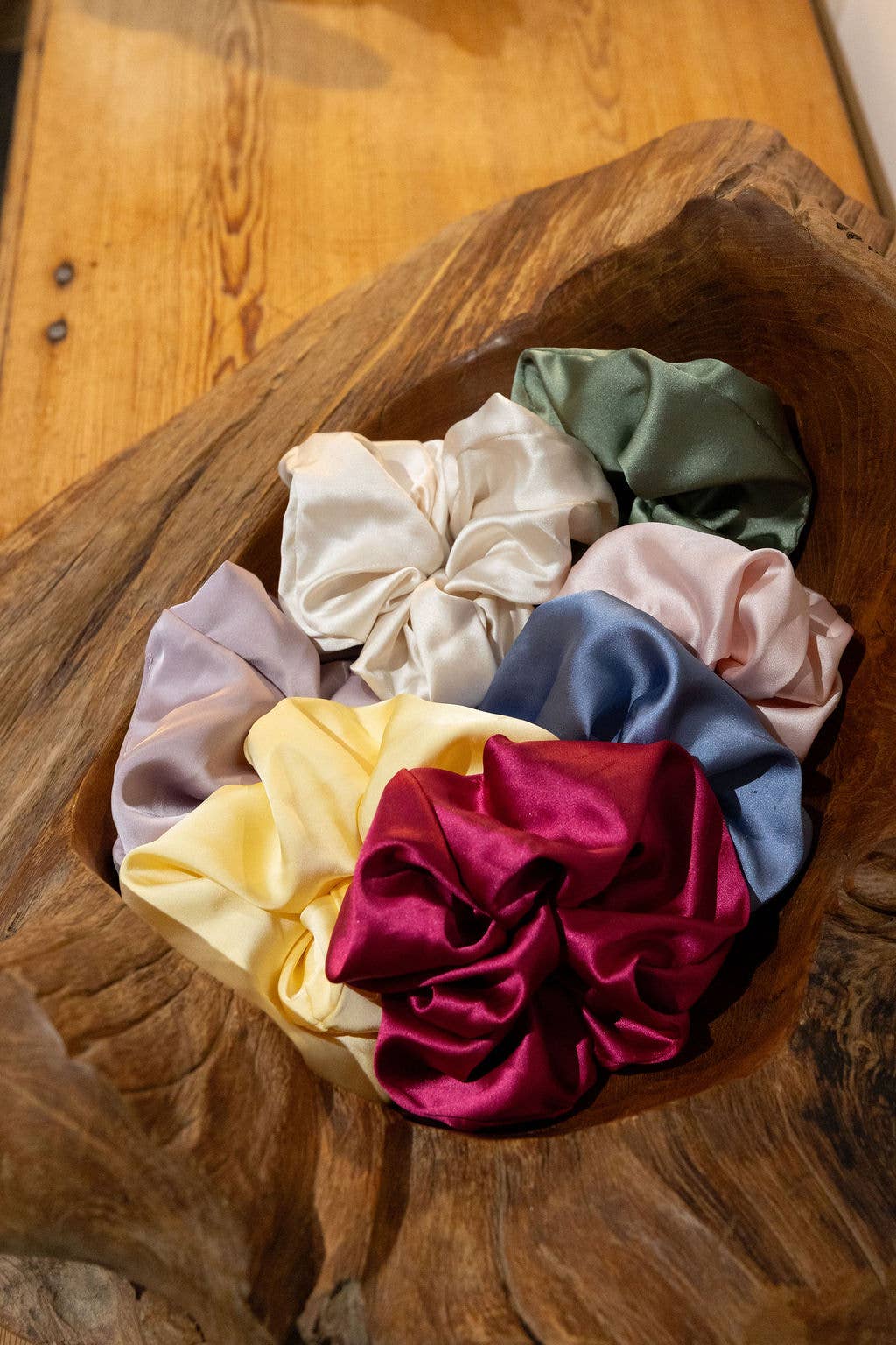 Extra Large Silky Scrunchie | Ivory